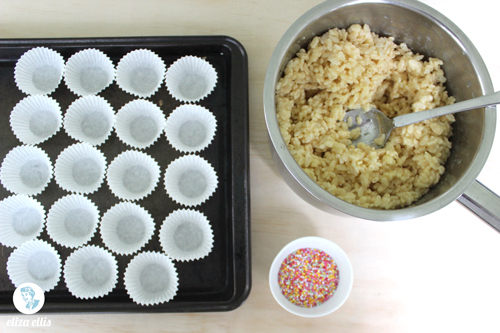 White Chocolate Crackles - Last Minute Sprinkles Party