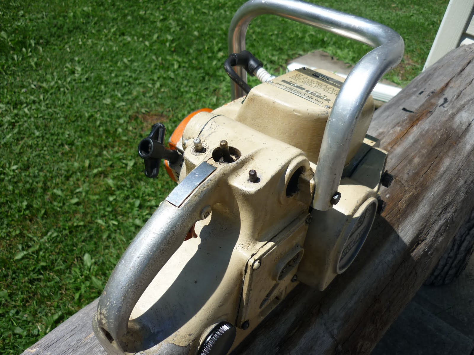 VINTAGE CHAINSAW COLLECTION: POULAN 43. homelite chainsaw fuel filter 