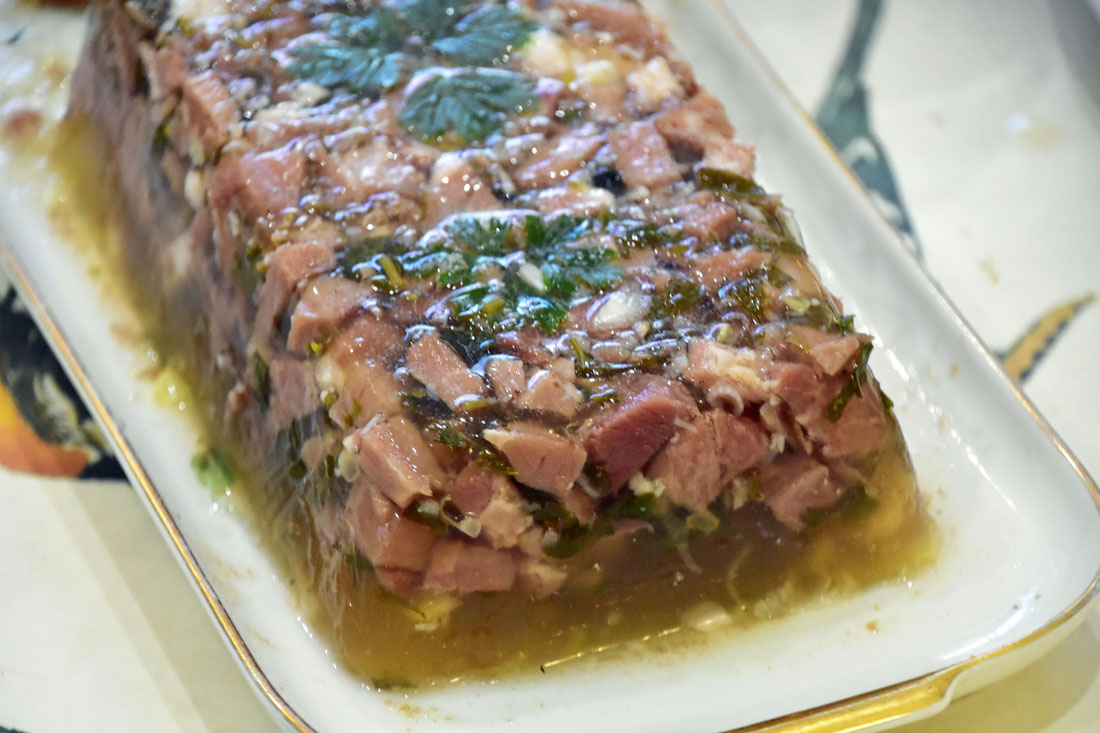 . On the MENU this Week. Shortcut Jambon Persillé