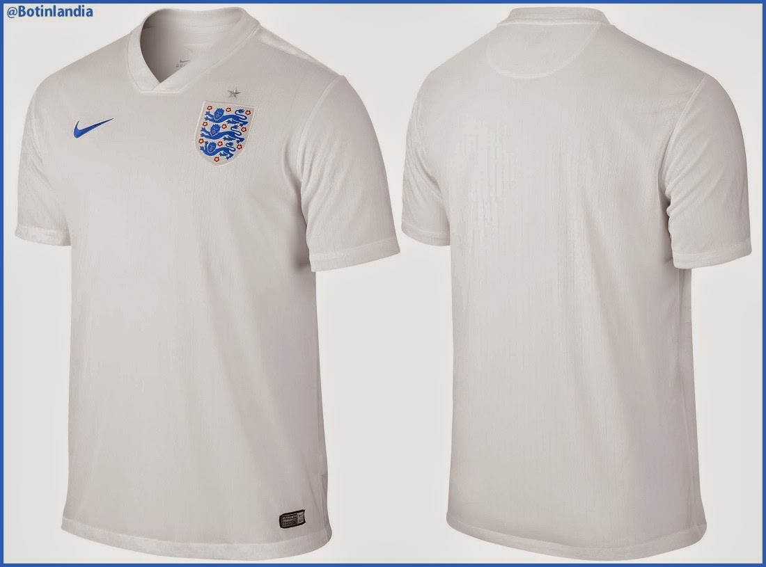 ¡Nuevas camisetas de Inglaterra para la Copa del Mundo 2014! - Botinlandia.