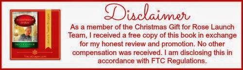 Disclosure: I recieved a copy of this book for review purposes. a christmas gift for rose
