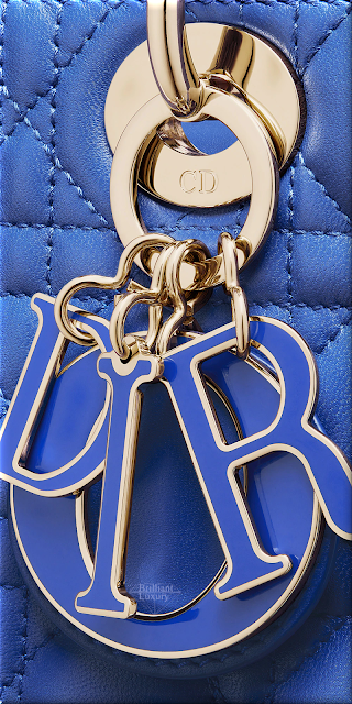 ♦Dior LADY DIOR MY ABCDIOR greece blue top-handle bag #dior #bags #blue #brilliantluxury