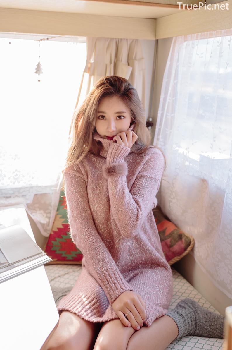 Korean Fashion Model - Kim Jung Yeon - Winter Sweater Collection - TruePic.net - Picture 31