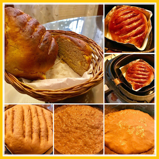 HIGHLIGHT RECIPEAIR FRYER BAKED WHOLE WHEAT BREAD