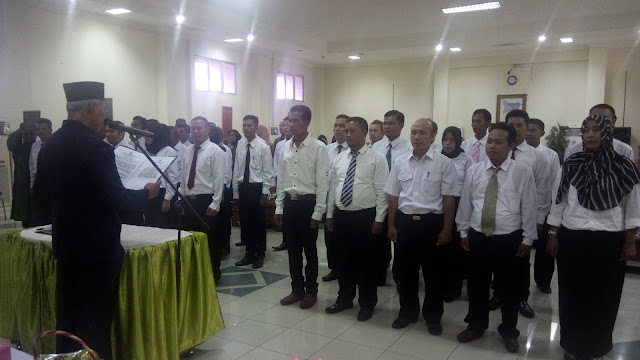 Ketua KPU Kota Prabumulih lantik 30 Anggota PPK 