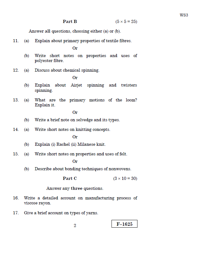 Alagappa University B.Sc.(Fashion Technology and Costume Designing