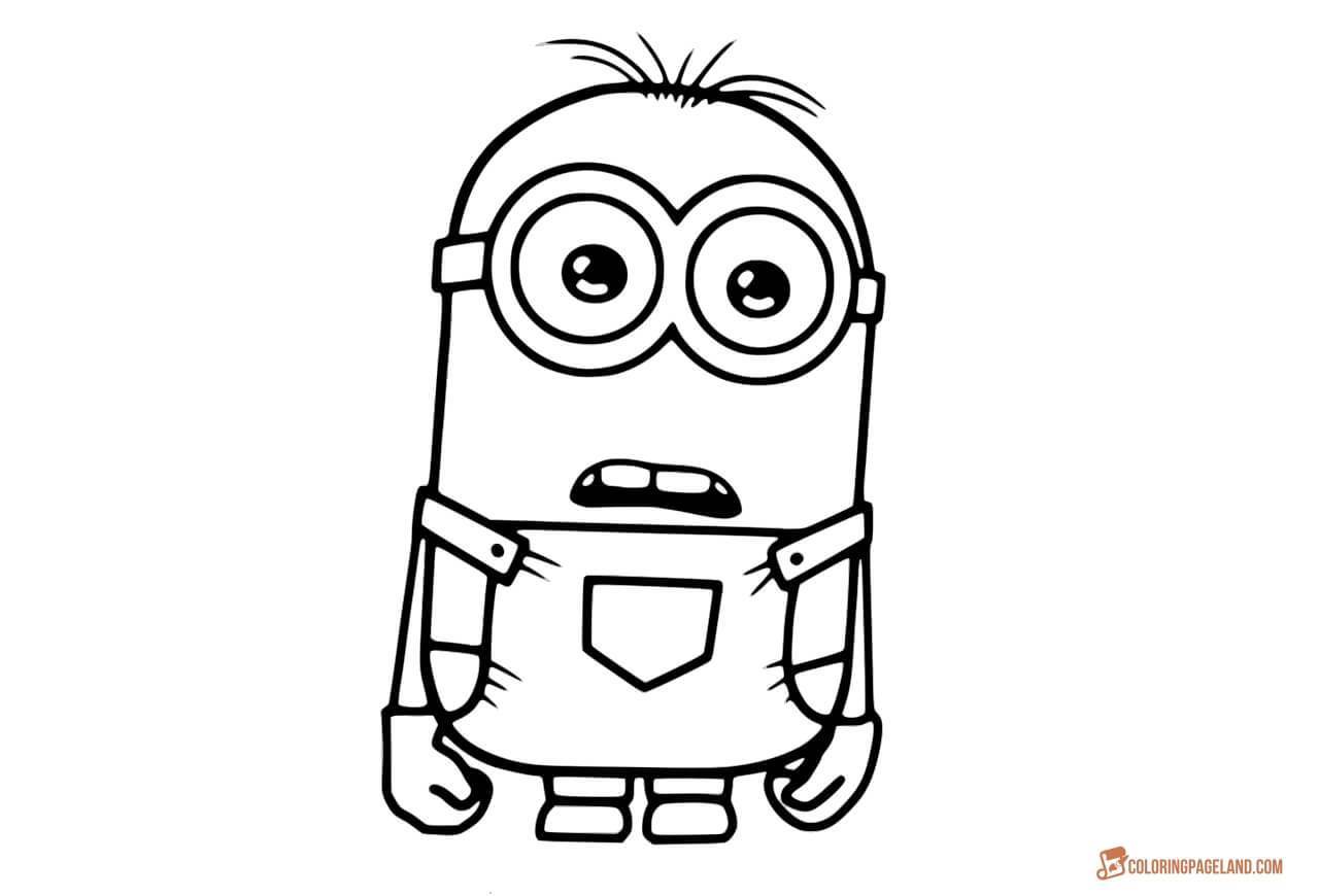 Minion Coloring Pages Coloring Pages