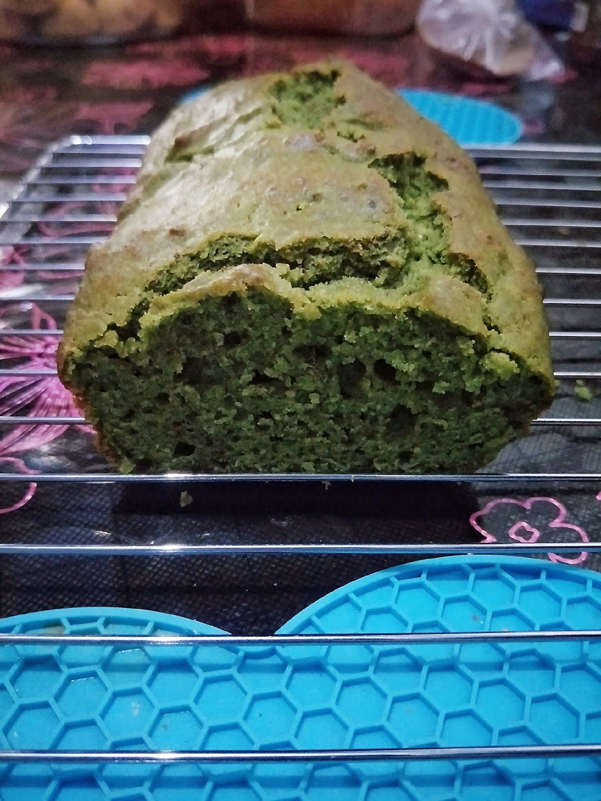 Mia Bakes Osmanthus Green Tea Yogurt Cake MollyMia