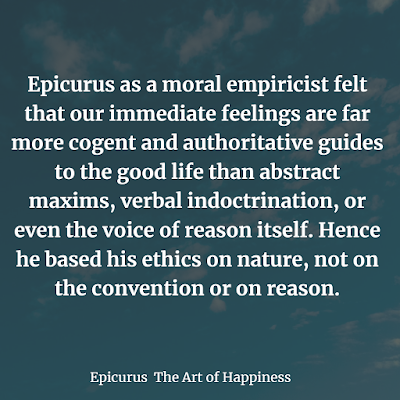 Epicurus The Art of Happiness Book  best quotes