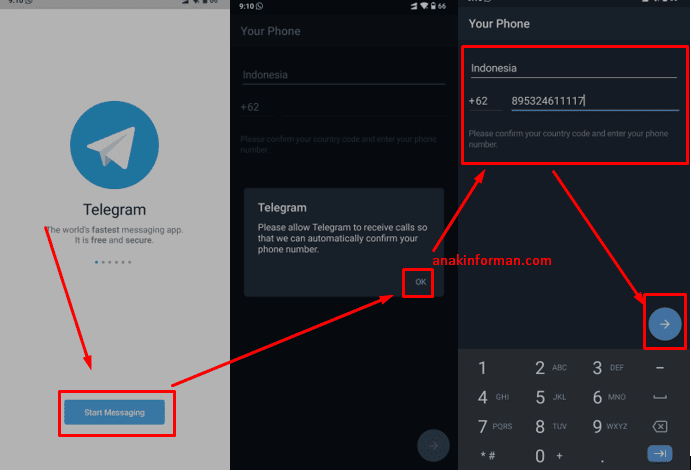 2 Cara Mudah Daftar Akun Telegram