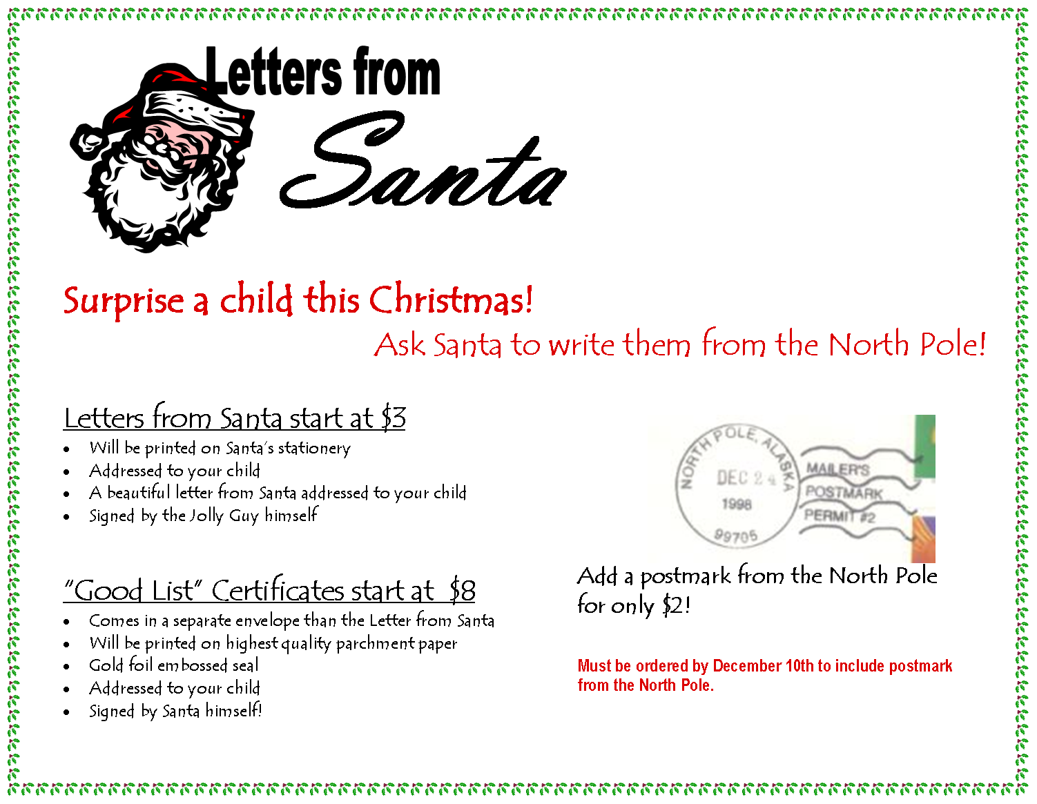 Letters From Santa