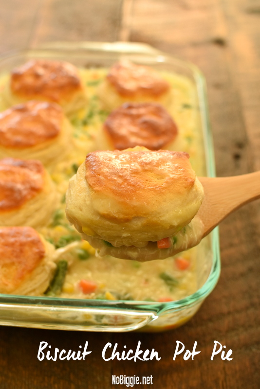 Biscuit Chicken Pot Pie CRAVING RECIPE