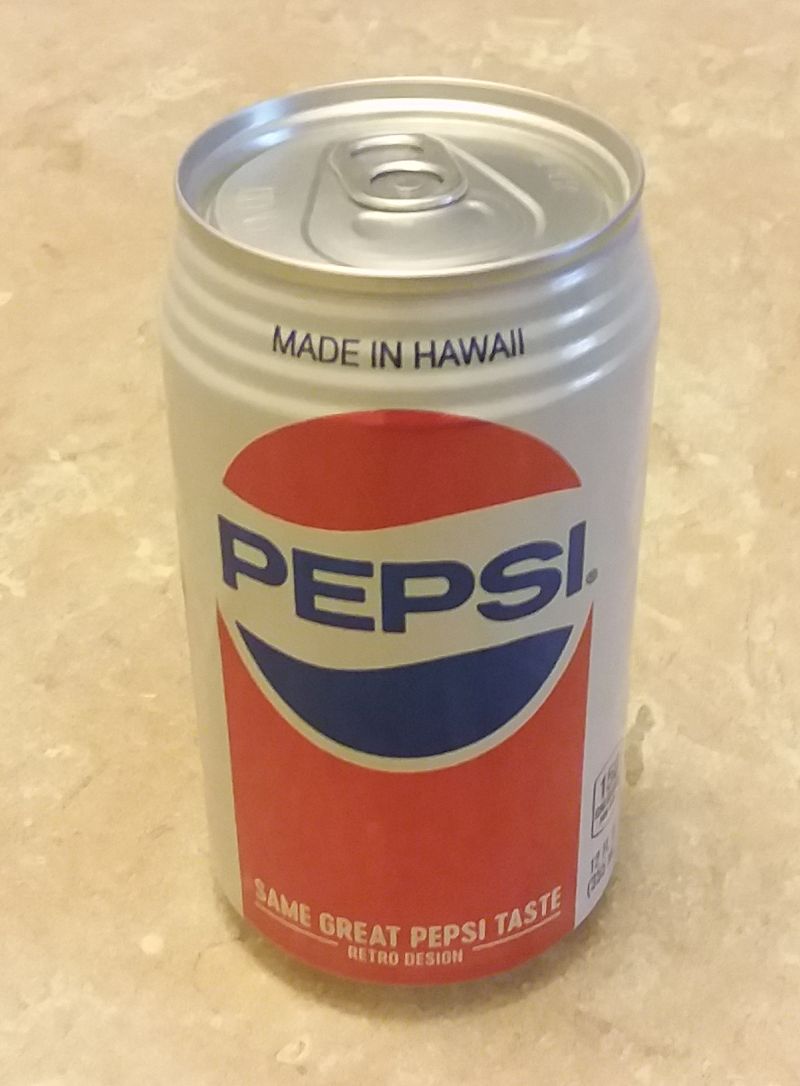 Soda Can Collection Pepsi from Hawaii