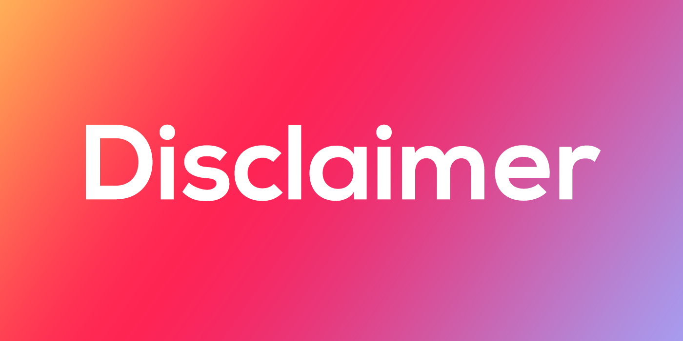 Disclaimer