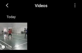 video saved on gallery video saved on gallery