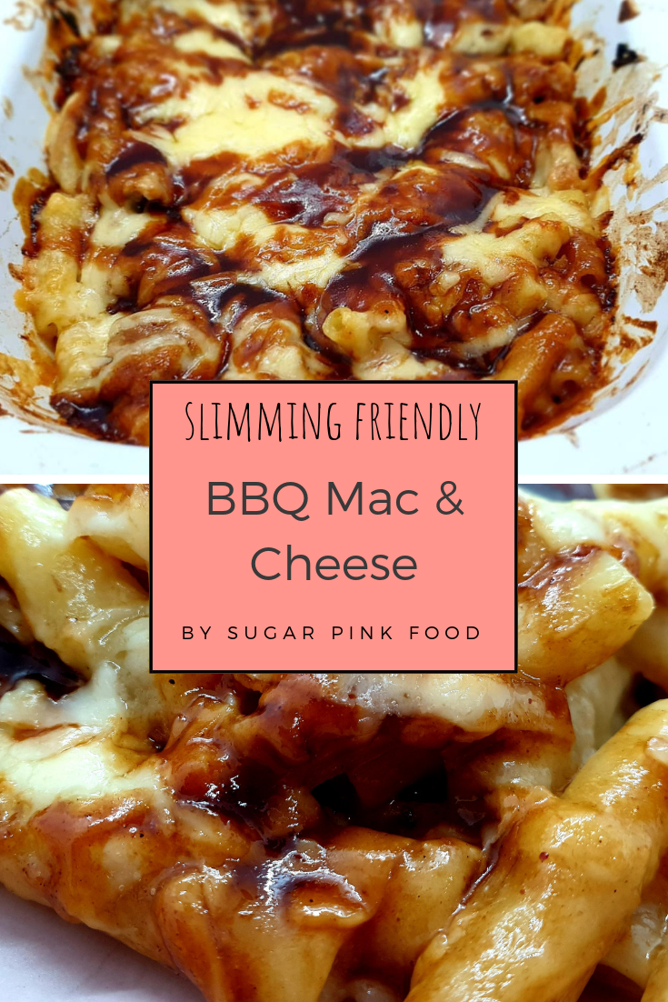 BBQ Mac & Cheese Slimming Friendly Sugar Pink Food Healthy