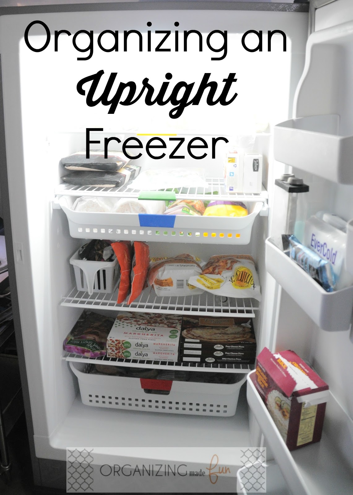 Upright Freezer Organizer