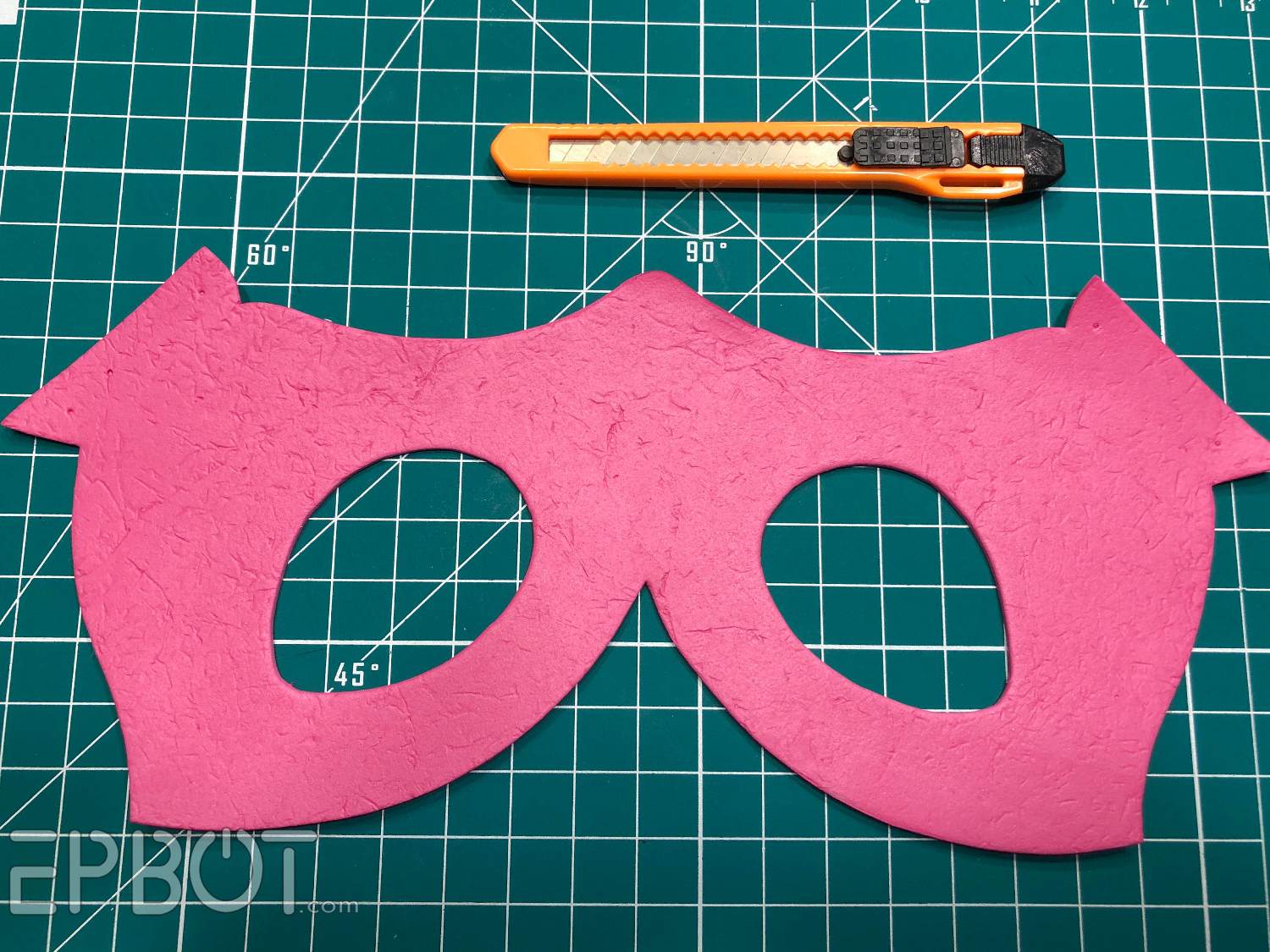 EPBOT FINALLY Our Foam Face Mask Template & Tutorial!