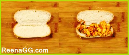 Paneer Hot Dog Bun Recipe in Hindi step 2