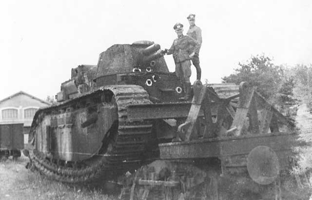 World War II in Pictures: French Char 2C, Biggest Tank Ever