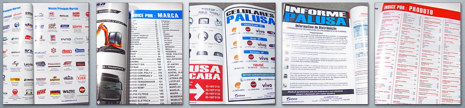 Luiz Arruda: Catálogo Palusa 2014 - Catálogo de autopeças com 14 mil itens  em 730 páginas