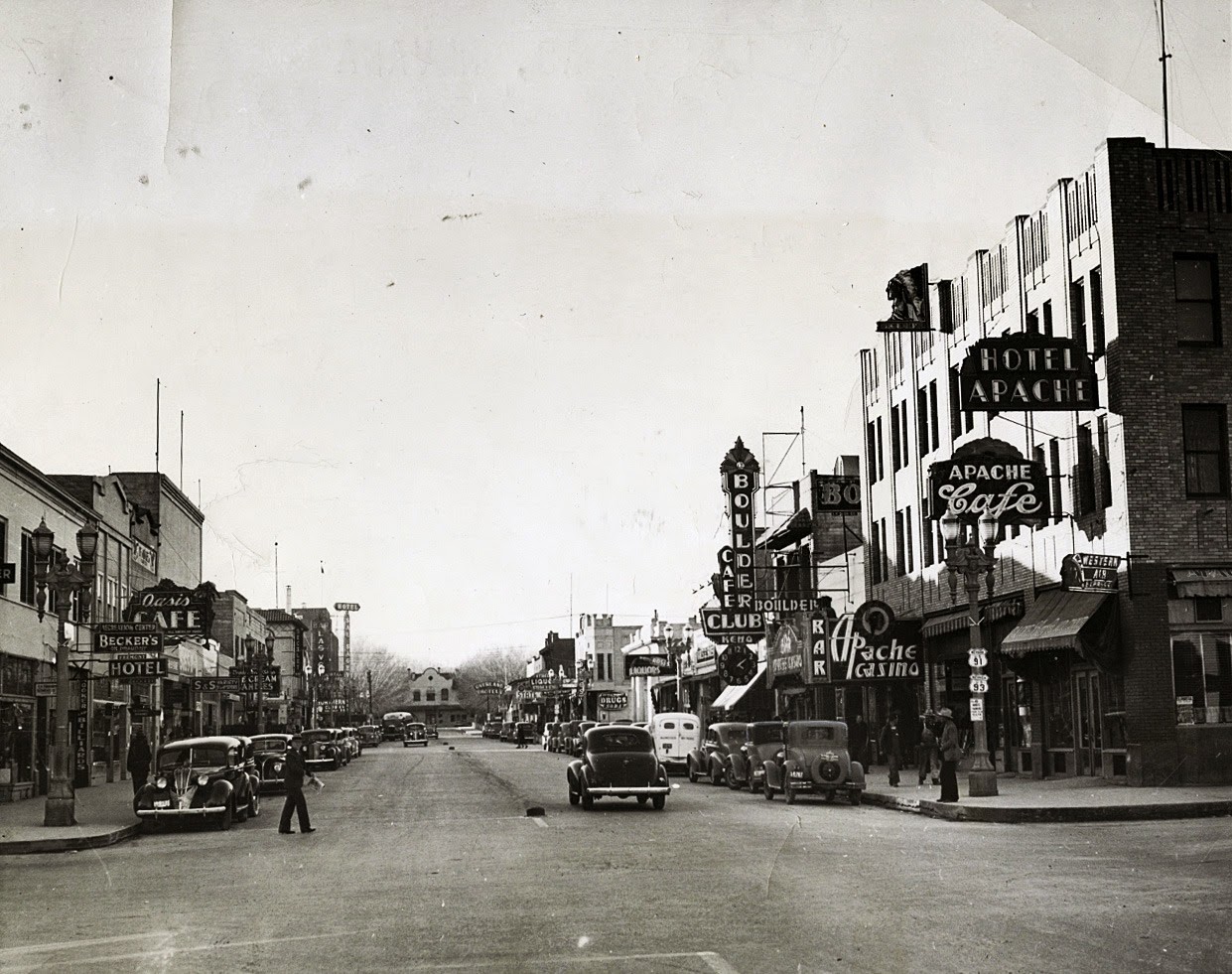 Vintage Photos Of Downtown Las Vegas From The 1930s And 1940s Vintage Everyday