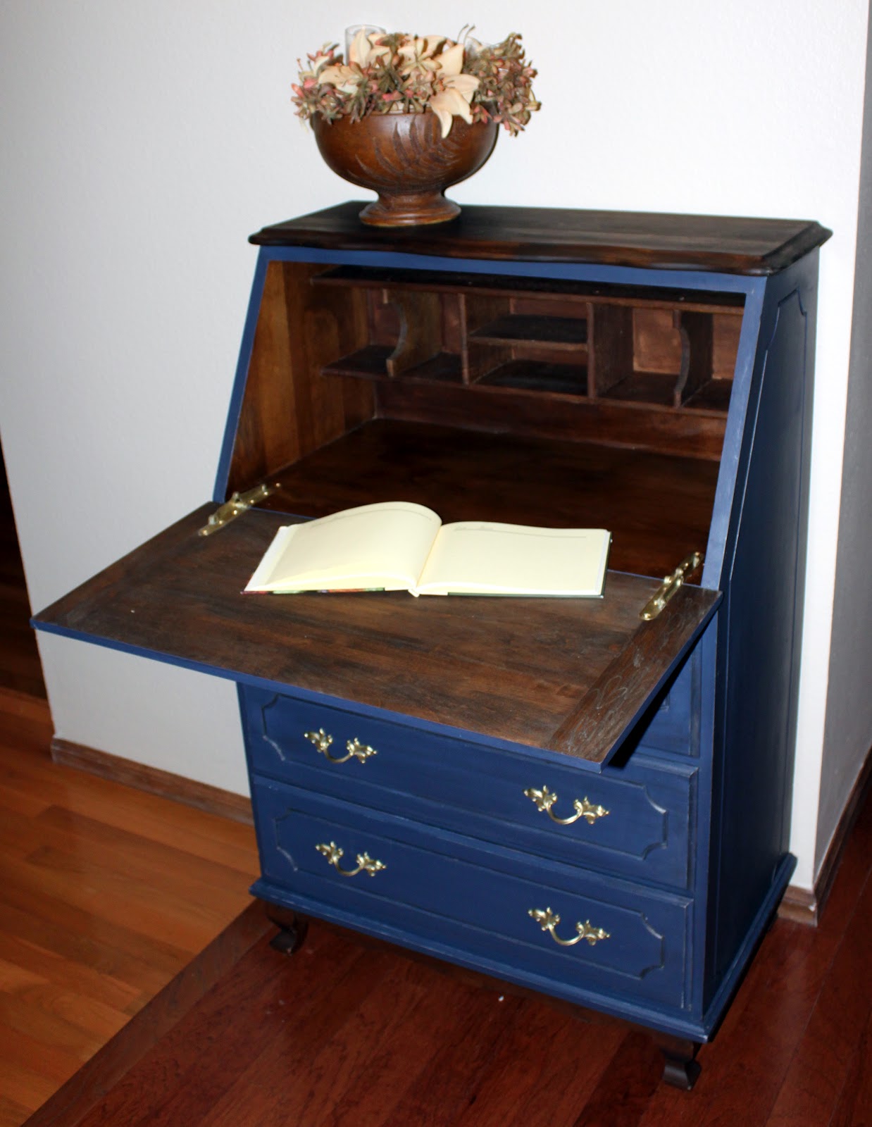 Home Sweet Home Secretary Desk/Dresser Redo