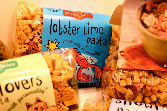 Pasta Shoppe Lobster summer pasta salad Redhead Baby Mama