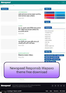 Newspeed premium wapaxo theme