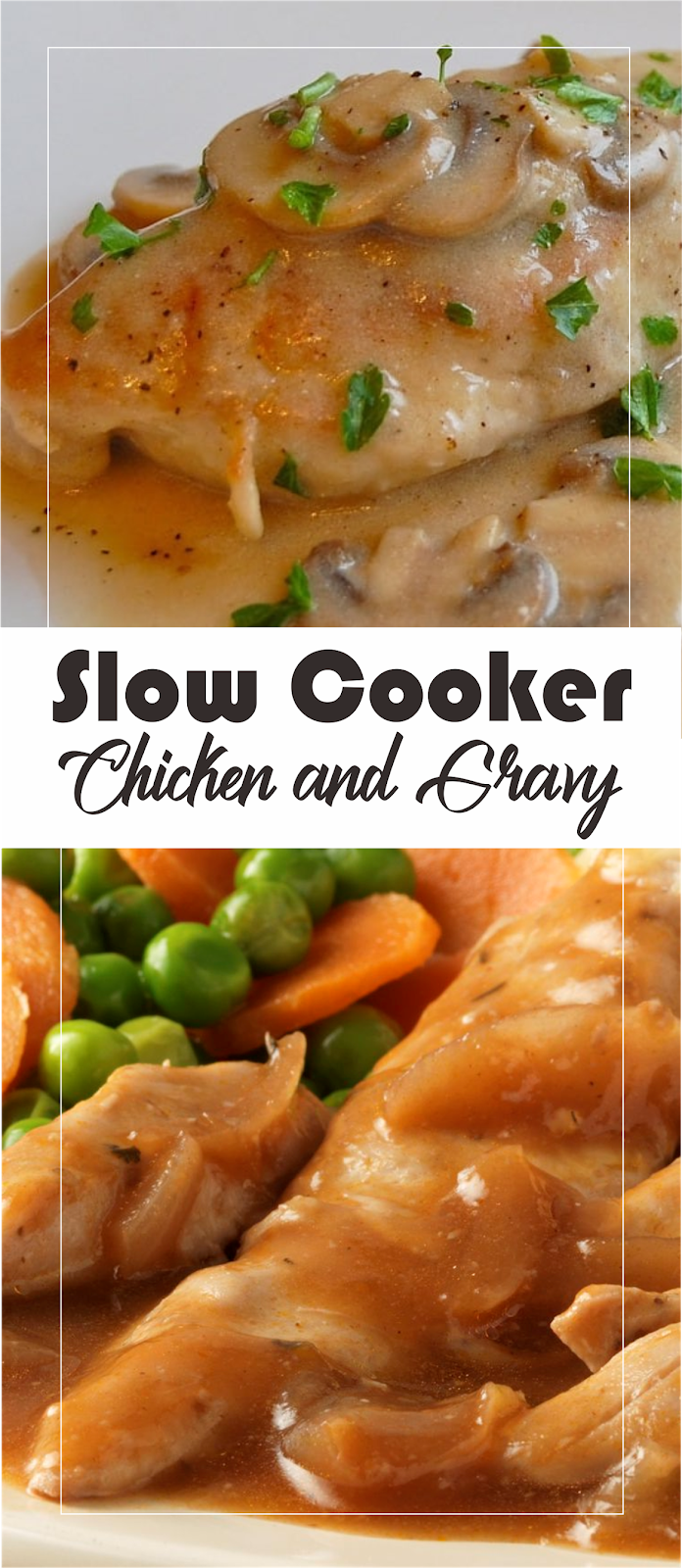Slow Cooker Chicken and Gravy Amzing Food