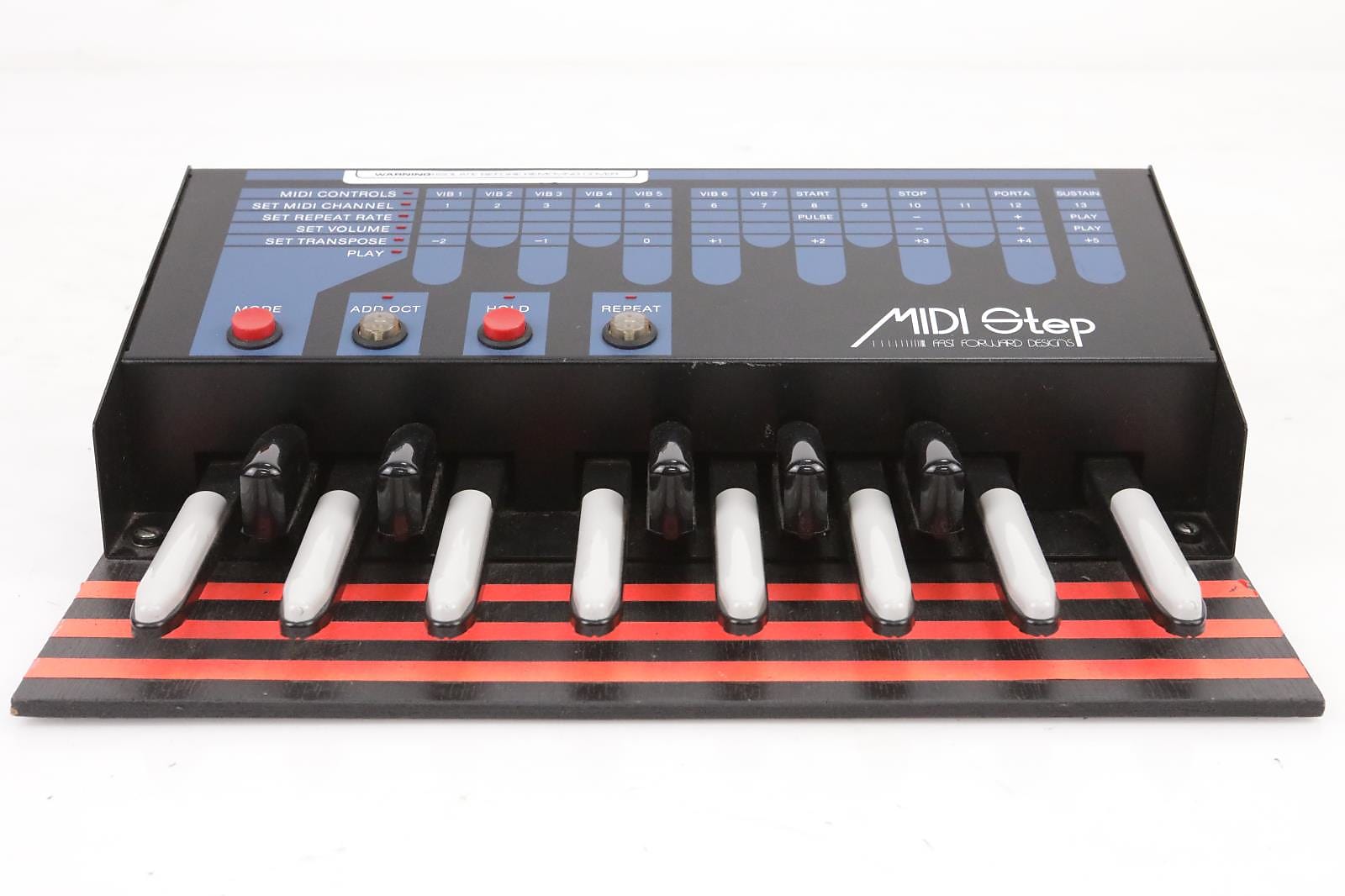 MATRIXSYNTH Fast Forward Designs Midi Step Bass Pedal Phil Collins