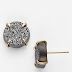 Fancy studs earrings
