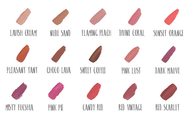 collection cosmetics lip cream matte