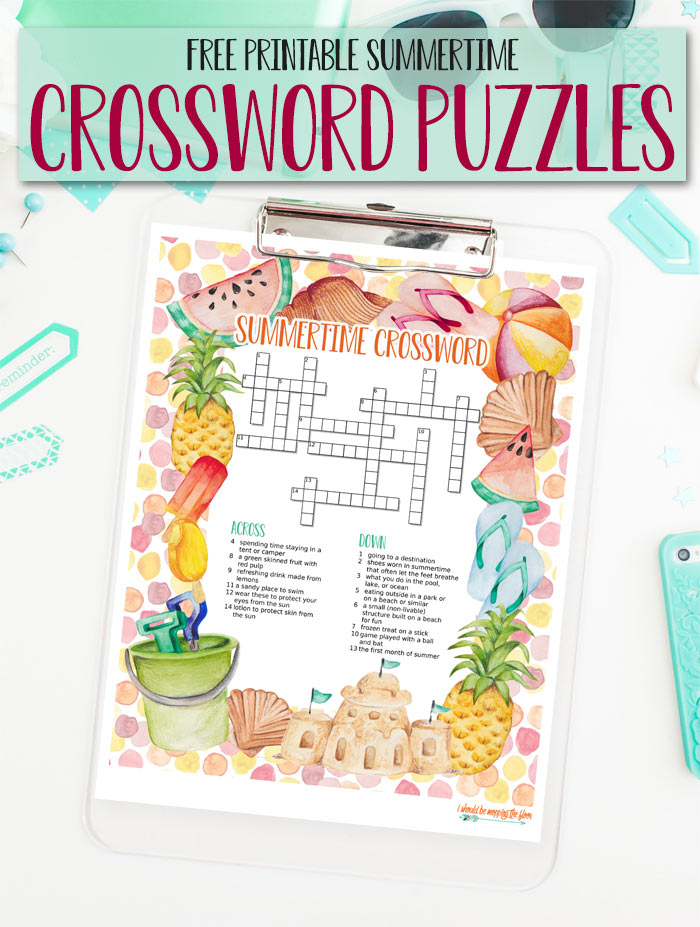 Crossword Puzzles Printable, Fun and Free!