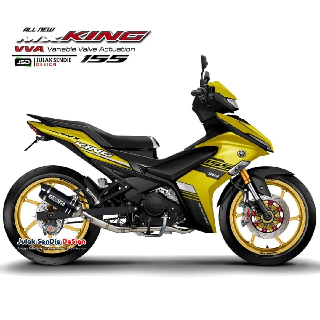 Modifikasi Yamaha MX King 155, Simpel Namun Mewah