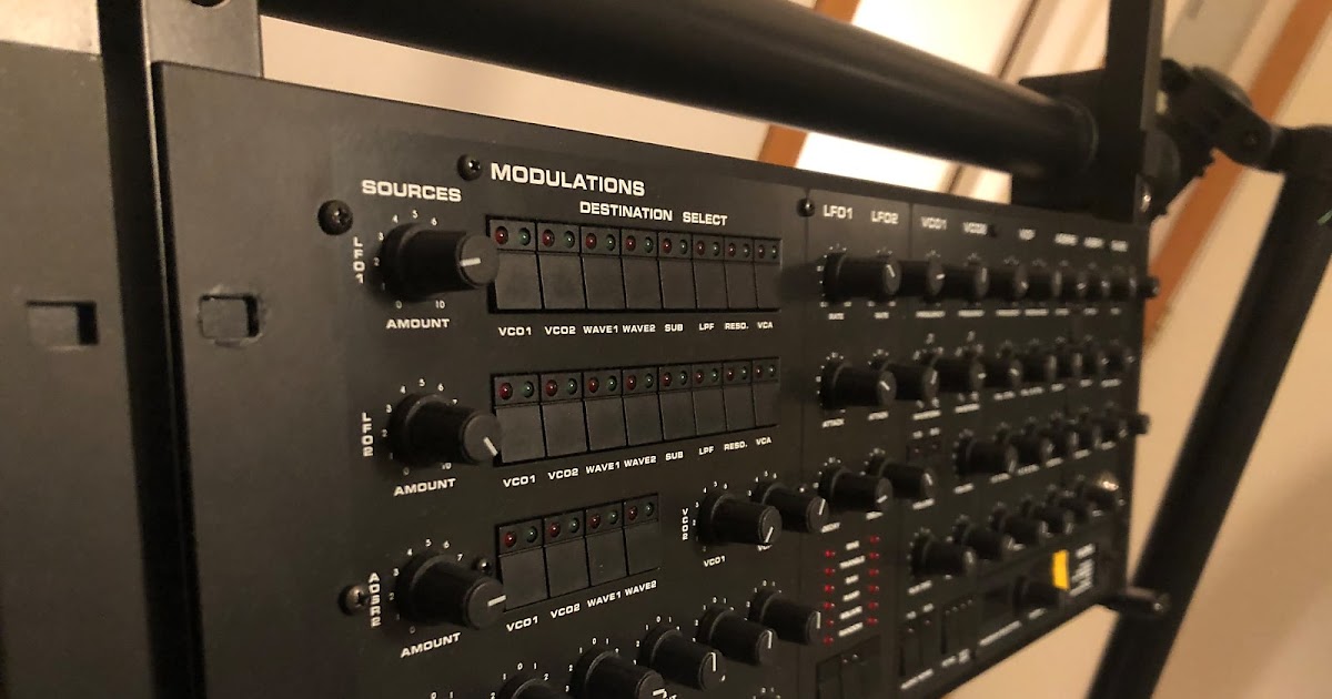 MATRIXSYNTH Kijimi 8 Voice Analog Synth From Black Corporation