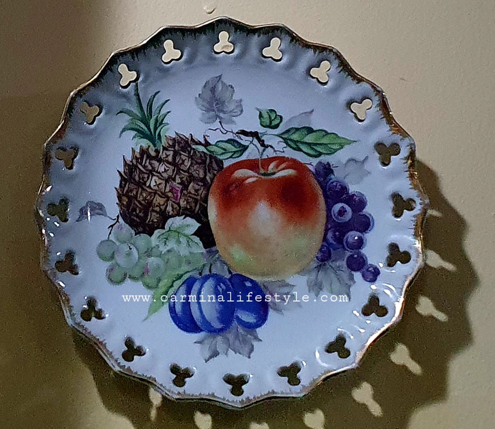 Antique Lefton Heritage Hand Painted Plate