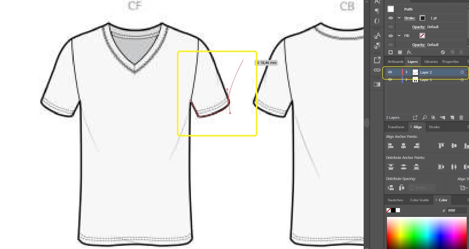 CARA MEMBUAT DESAIN KAOS MENGGUNAKAN ADOBE ILLUSTRATOR CC 2019