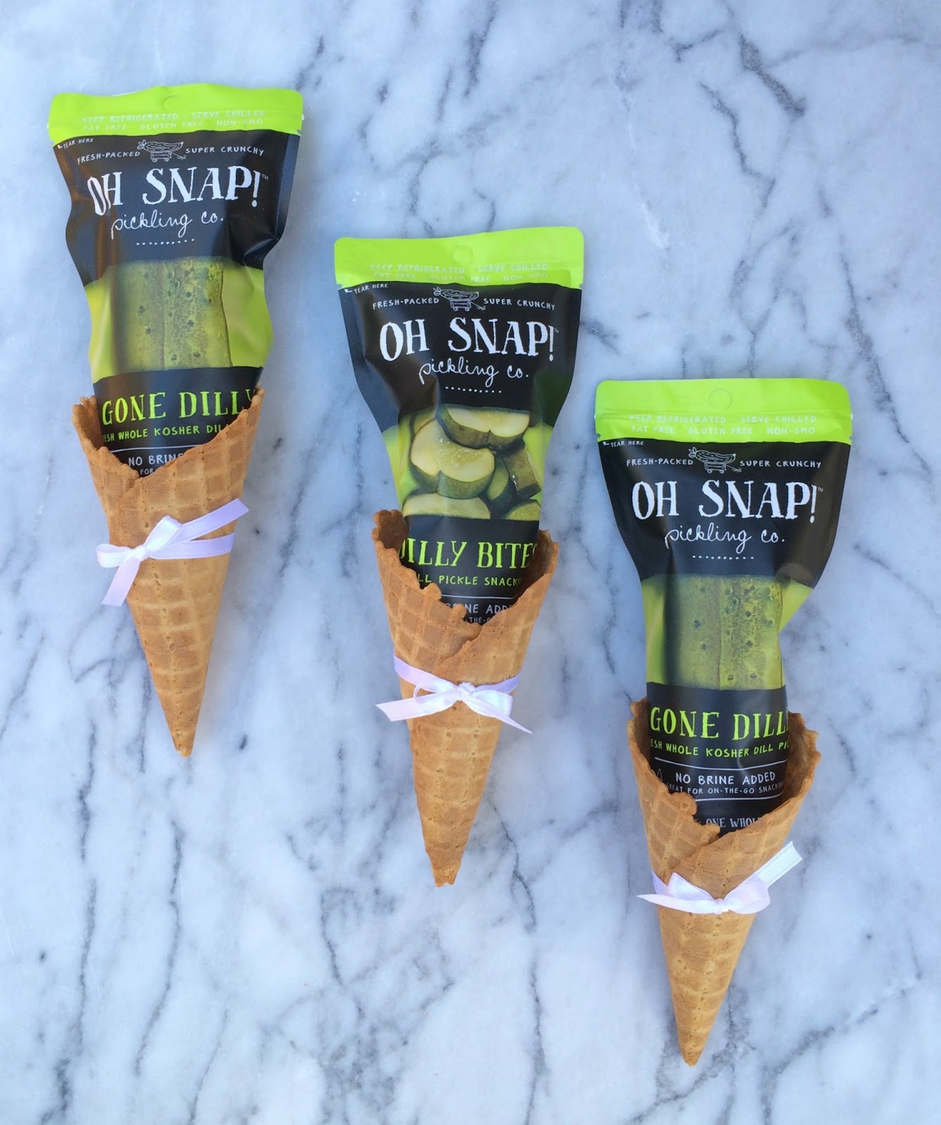 Jac o' lyn Murphy Baby Shower Favors Pickles & Ice Cream!