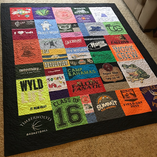 Grace and Peace Quilting: T-Shirt Quilt Love!