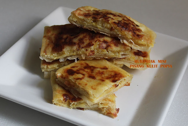 murtabak pisang kulit popia