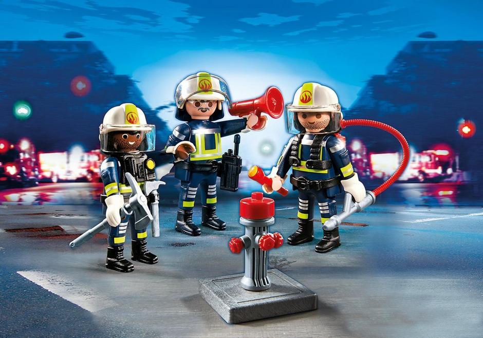 play mobil pompiers