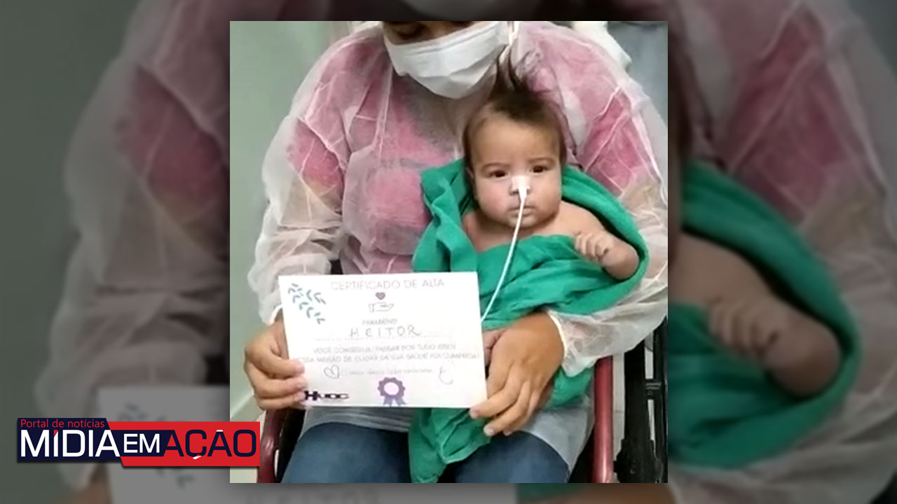 Serra Talhada: Bebê de quatro meses vence Covid-19 e emociona a internet
