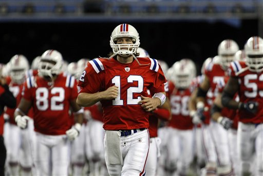 patriots red jersey throwback
