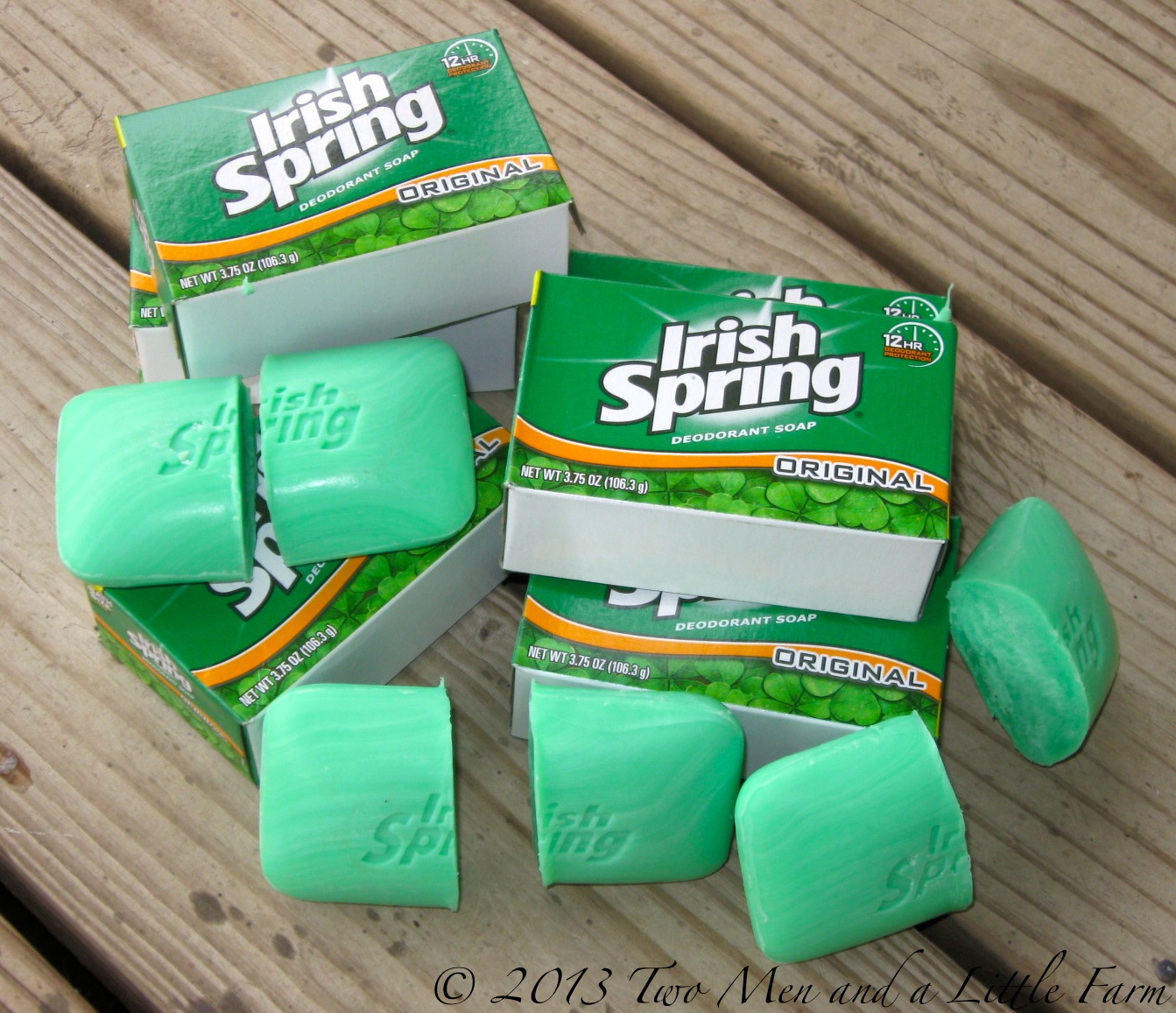 Two Men and a Little Farm: IRISH SPRING SOAP FOR MICE