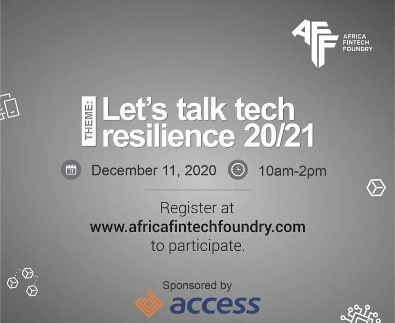 Access Bank’s Initiative, Africa FinTech Foundry Hosts Virtual FinTech