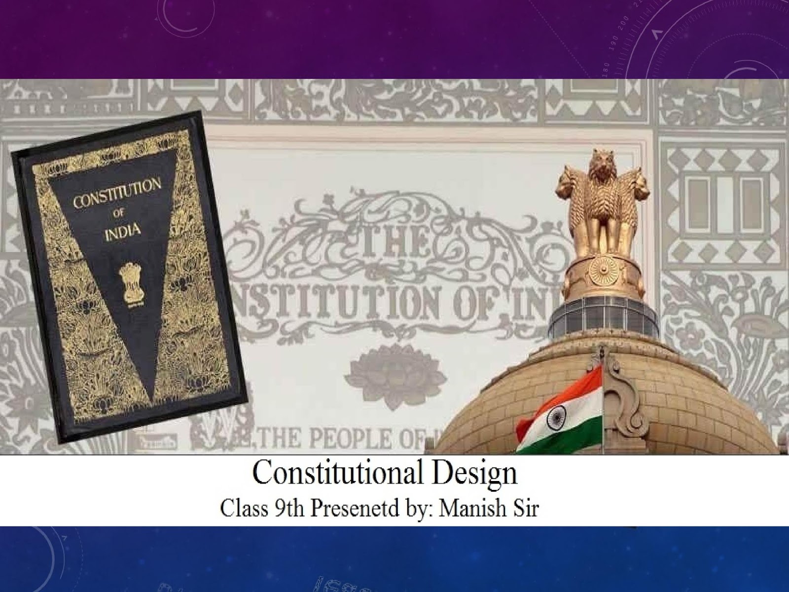 constitutional design case study class 9