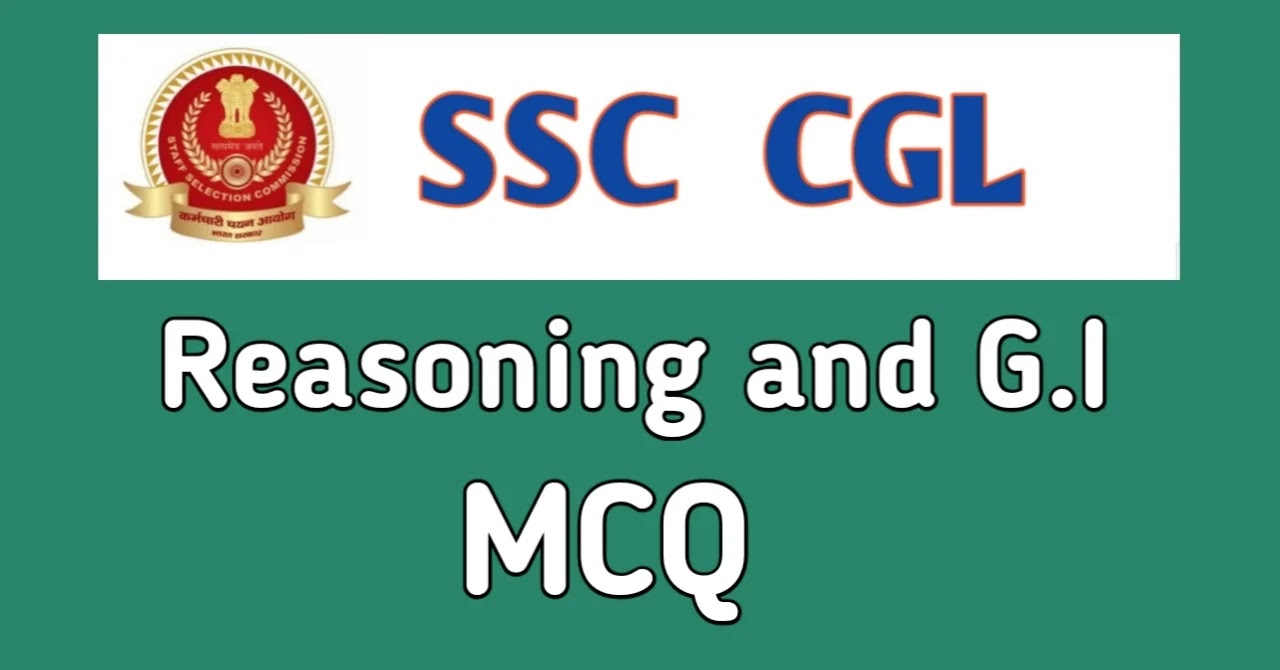 SSC CGL Reasoning Questions Set 4 Gkonlineclass GK General