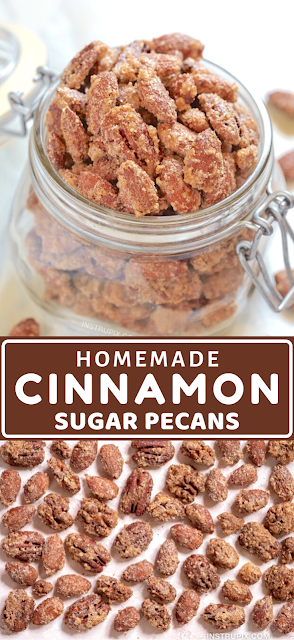 Homemade Cinnamon Sugar Pecans