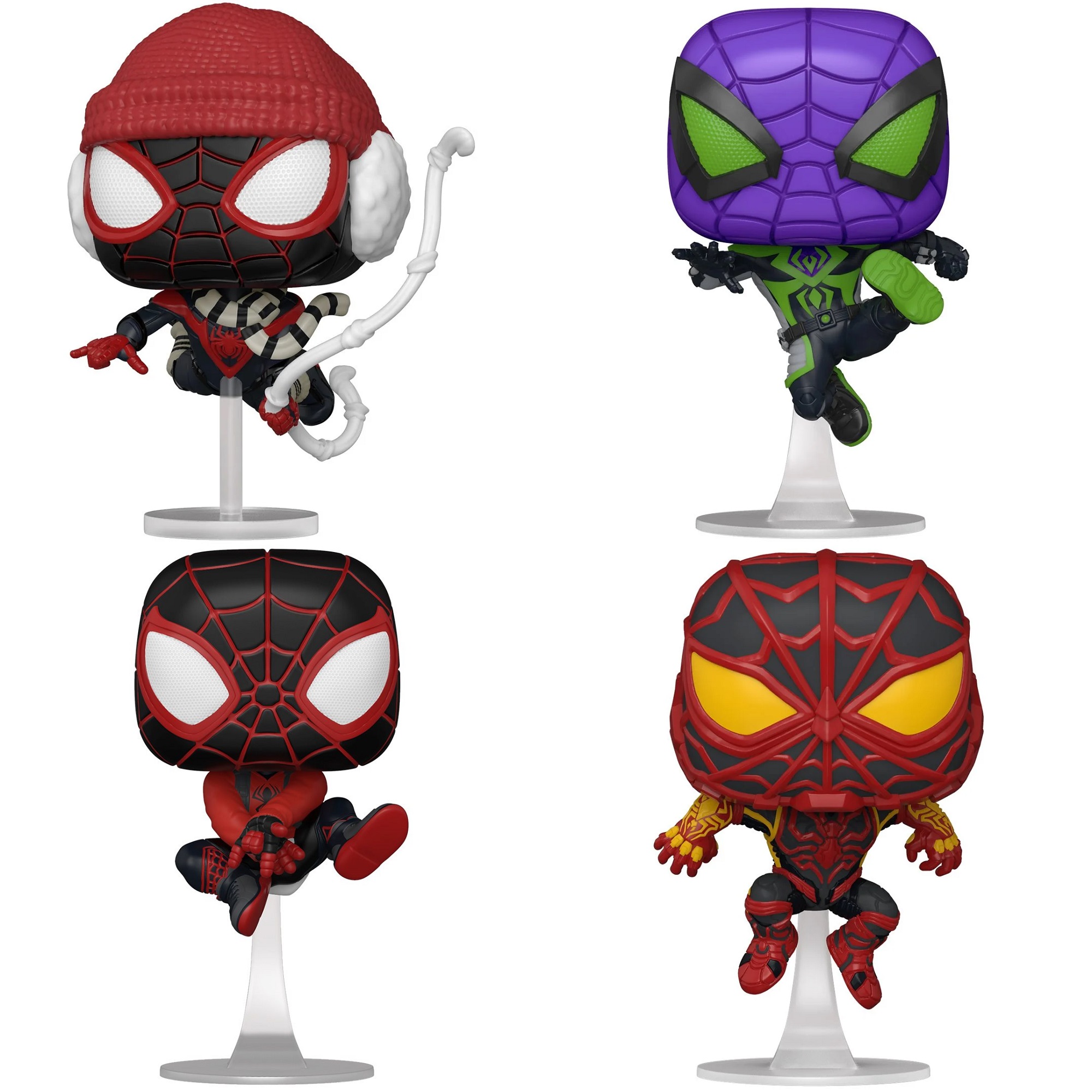Marvel Spider-Man POP! Games Vinyl figurines Miles Morales Classic